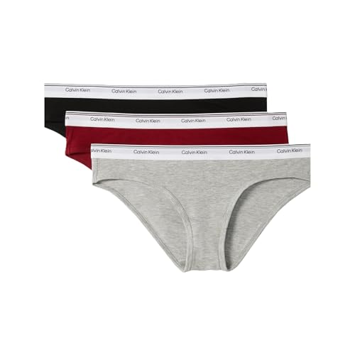 Calvin Klein Balance Cotton Stretch Bikini Panties, 3 Pack