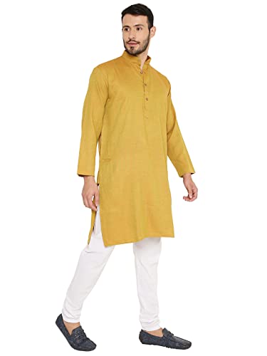 Image of Maharaja Pure Linen Premium Kurta Pyjama Set For Men