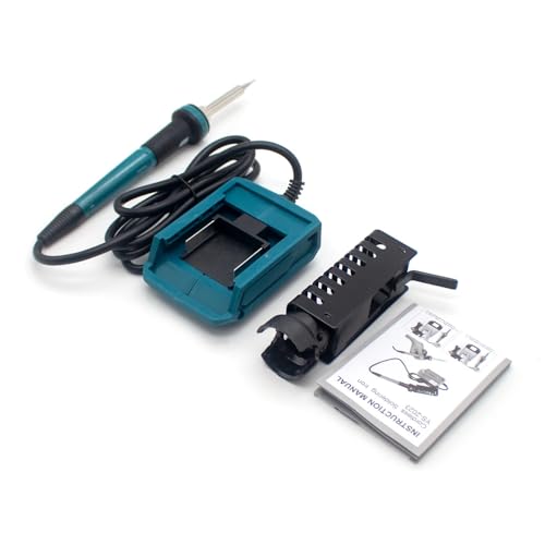 Wireless Electric Soldering Iron for 18-21V Battery Welding Tool with Stand 936 Tip 500? Temperature Fast Heating 60W