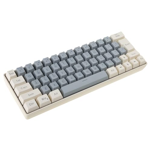 Clavier de jeu mécanique filaire anti-latence à 63 touches remplaçables à chaud rétroéclairé