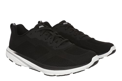MBT Wave Iii Lace Up Running Shoes in Black for Women in Size 82