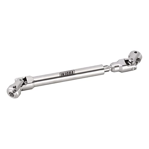 INJORA Drive Shaft Stainless Steel Heavy-Duty Driveshafts for Axial SCX10 90046 AXI03007 TRX4 Redcat...