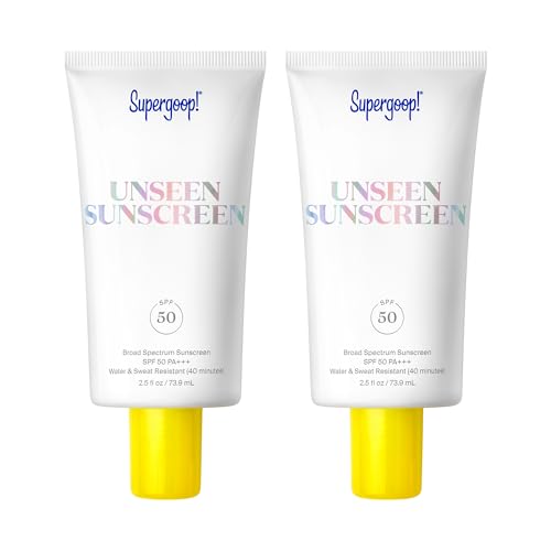 Supergoop! Unseen Sunscreen SPF 50 Invisible Sun Protection for F...