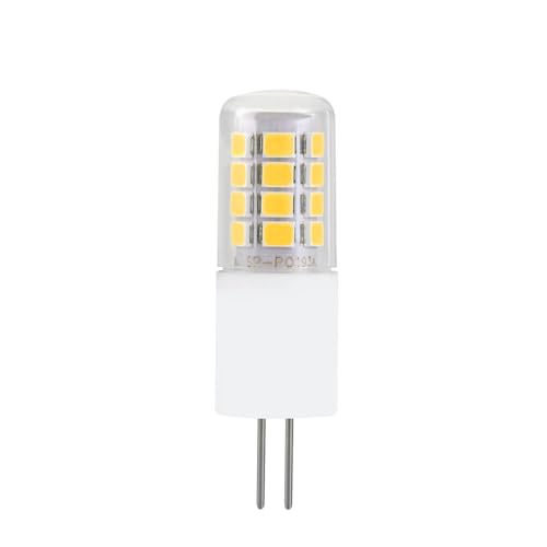 Lámpara LED G4 3W, luz blanca cálida, bajo consumo, larga duración, ideal para iluminación de interiores y decoración.