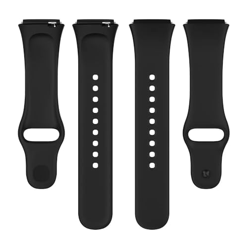 Pulseira de silicone para Redmi-Watch-3-Active (não adequada para Redmi-Watch-3) (Light Pink)