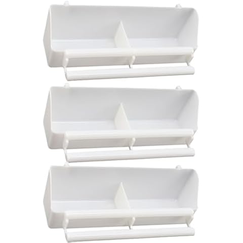 HIXNUG Bird Cage Food Dispensers Set Cover