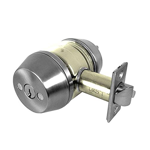 Marks USA145M - Commercial Deadlatch - Dbl Cylinder- 2 3/4" Backset - 32D - Satin Stainless - Grade 1