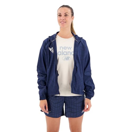Veste de sport New Balance femme Valencia Marathon veste running légère contre le froid