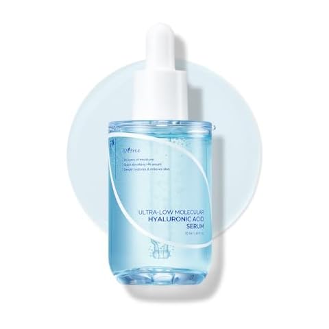 ISNTREE Ultra-low Molecular Hyaluronic Acid Serum 50ml, 1.69 fl.oz | Quick Absorbing | Deep Hydration & Skin Smoothing | Korean Skincare | Vegan Skincare Cover
