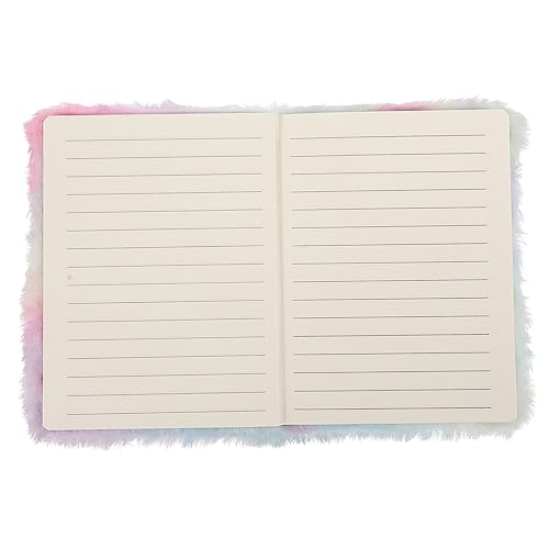 NUOBESTY 1 Pc cuaderno de peluche jumbo cuaderno de lentejuelas reversibles Cuadernos de tapa dura...