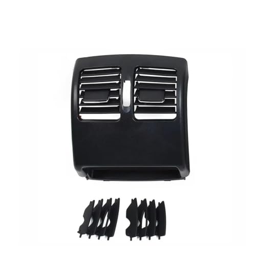 Grille ventilation arrière anti-vibration pour sortie d'air usée Mercedes W204 W207 Noir