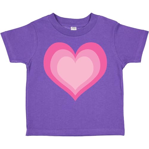 inktastic Pink Valentine Heart Toddler T-Shirt
