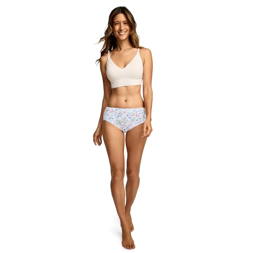 Image of Jockey Women's Underwear 100% Cotton Elance Breathe Hipster - 3 Pack