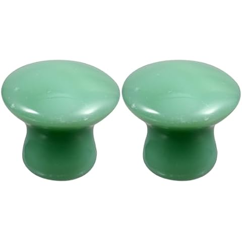 FRCOLOR Jade Mushroom Shape Face Roller Cover