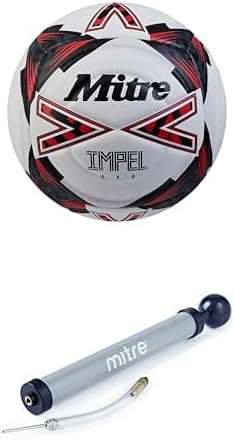 Mitre Unisex Soccer Ball Training Impel Unisex Soccer Ball Pump