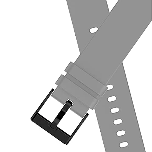 Image of Valente Premium Silicone Buckle 22 mm Watch Strap Compatible with Noise Colorfit Pro 3,Assist,Colorfit Ultra,Oneplus Watch, Fossil Gen 5E, Gen 5(44mm),Realme Watch 2 Pro