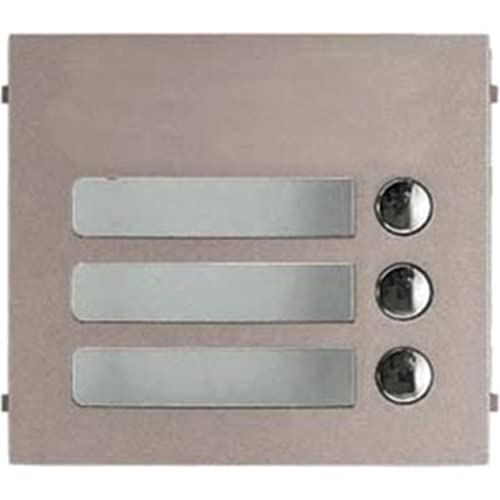 Aiphone GF-3P Three Call Button Panel for the GF and GT Series Modular Multi-Tenant Entry Security System