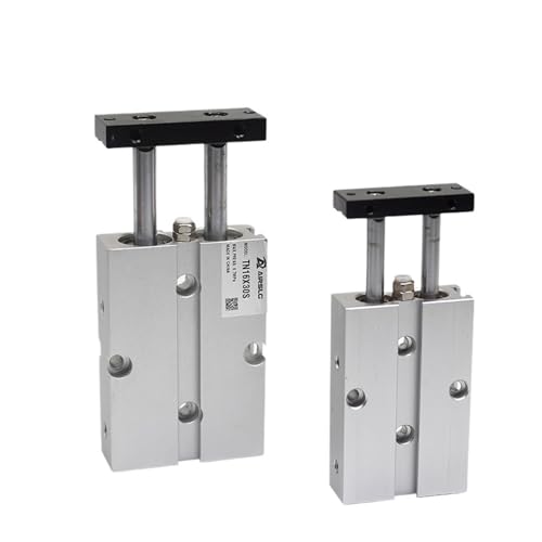 Cylindre pneumatique double tige TN40 avec piston aimanté et corps compact