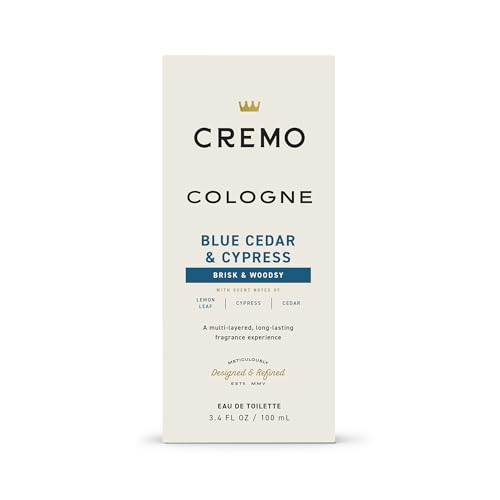 Cremo OSP12BL4613 Cologne For Men - Blue Cedar & Cypress Mens Cologne thumb #5