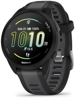 Garmin Forerunner 165 GPS Running Smartwatch, AMOLED Touchscreen,...