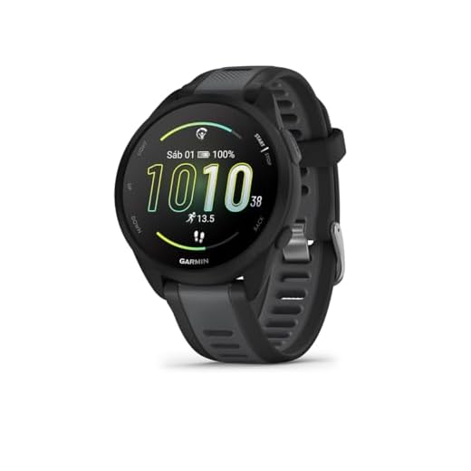 Garmin Forerunner 165 Music, Reloj Inteligente para Correr con GPS, Pantalla Táctil AMOLED, Métricas Optimizadas, Planes de Entrenamiento, Pay, Autonomía de 11 Días, Negro