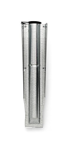 Brabantia Tige en métal pour Pied de séchoir Bouchon en Plastique - 35 mm - Noir