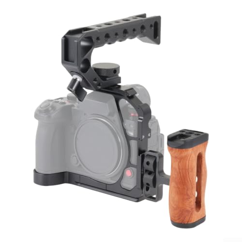 Linhexis Camera Cage for Panasonic S1RII/S1II/S1IIE, Aluminum Alloy