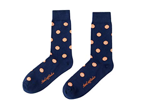 Orange Socks For Men Oranges Orange Juice Oj For Men Sock For Him | Fruit Farmer | Socks Present For Work Colleague | Bday Gift For Guys (Orange) #TOP1