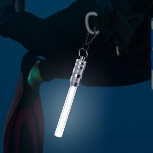 Lampe de poche sous-marine étanche à clip et témoin de plongée - 3