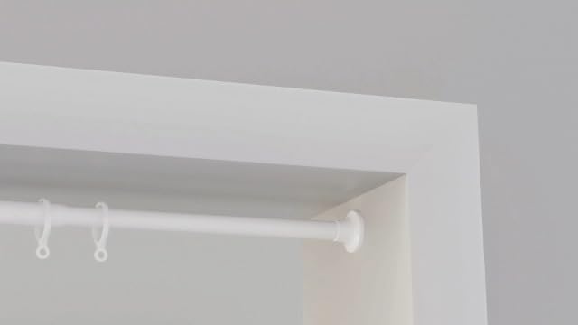 Accordion Door Curtain Set - 100% Blackout, with Curtain Rod Included, for Bedroom Privacy Protection (Black-43 W x 78" L+Rod)