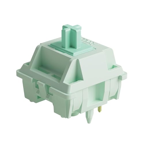 Image of Akko Botany Keyboard Switch for Mechanical Gaming Keyboard, 5-Pin 38gf Linear Pre-Lubed Switches (45pcs)