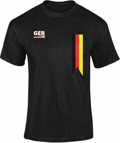 Maillot Allemagne Coupe du monde 2026 – T-shirt pour homme et femme – Allemagne Football – Article de fan Coupe du monde, Noir , XL