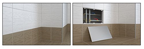 Revisionstür Revisionsklappe magnetisch befliesbar : 400 x 400mm