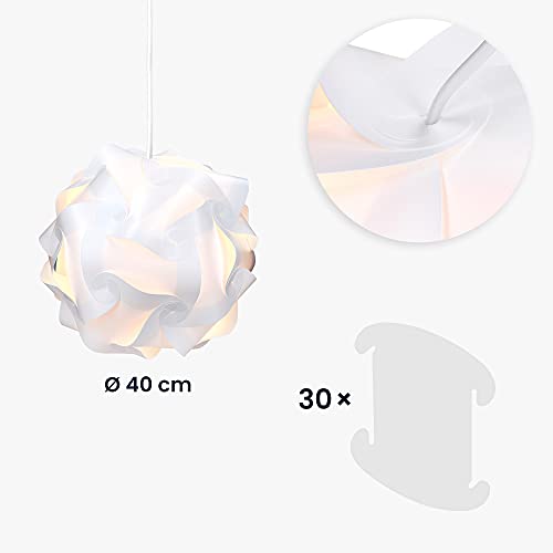 Kwmobile 39225 Diy Puzzle Lamp Shade thumb #4