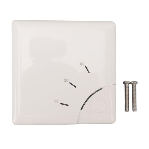 Interruptor Temporizador de Pared, 15 30 60 Minutos, Contador Automático, 100-265V - Ahorro de Energía, Control Inteligente, Para Ventiladores y Luces