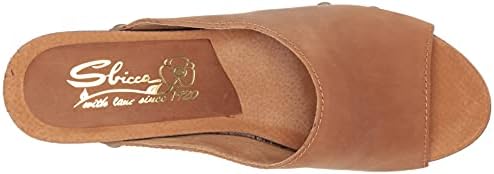 SBICCA Women's Clog Mule Slide Sandal, Beige, 8 | Image 4