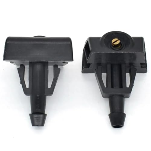 Suitable For 2Pcs Car Front Windshield Washer Wiper Water Spray Nozzle Suitable For Nissan TIIDA SYLPHY X-trail Venucia D50 R50 - Auto Accessories Fit For
