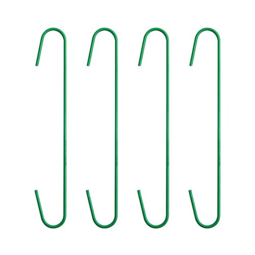 Xinsheinelry 100pcs Christmas Ornament Hooks C Shaped Hook Christmas Tree Hanging Hook Supplies for Home Party New Year