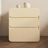 Table de chevet de fabrication exquise, recouverte de cuir microfibre : Cette table de chevet est recouverte de cuir microfibre, ce qui lui confère non seulement une apparence élégante, mais aussi un toucher doux et confortable. Résistant à l'usure et aux rayures, le cuir microfibre conserve son état d'origine. L'utilisation de panneaux en bois massif multicouches assure la stabilité et la durabilité du meuble.