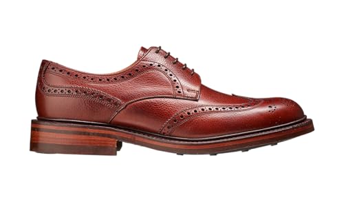 Image of BARKER Kelmarsh Men's Handmade Oxford Dress Shoes - Premium Calf Leather, Storm Welted, Dainite Rubber Sole, Timeless Formal Elegance, Crafted in Northampton, England