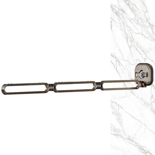 Tianeri Wall Mounted Clothes Drying Rack, 360-Degree Rotation Folding Laundry Rack, Retractable Drying Racks Wall Mounted Drying Rack For Wardrobes