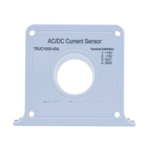 Transformador con sensor de corriente Hall para medir 1000 A CC en sistemas eléctricos 5