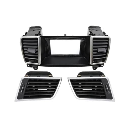 車用ダッシュボードエアベント に適合する W166 W292 ML GL GLE GLS 1668302254 左右エアコン ACベントグリルアウトレットアセンブリ 車内換気グリル(Black L+R)
