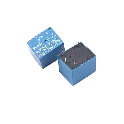 Relais SPDT 12V 4 broches SRD-12VDC-SL-A pour automatiser votre système domotique DIY