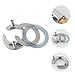 BUTIFULSIC Stainless Steel Kitchen Faucets Nut Bathroom Faucet Mounting Washers Faucet Fixing Tool Set for Installation and Fixing Bracket
