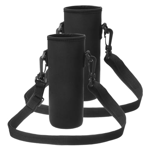 Bolsa de neopreno para botella de agua con asa, ideal para caminatas, oficina y gimnasio