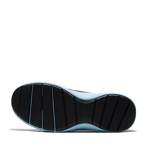 Timberland PRO Timberland PRO Women's Solace Max Slip-On Healthcare Athletic Work Shoe, Black/Blue-2024 NEW, 5 W US