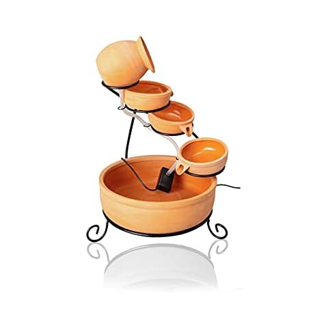 Streetwize Solar Power Terracotta Fountain Cover
