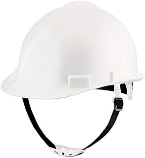 NoCry Heavy Duty Hard Hat - Construction Safety Helmet with Adjustable 4-Point Suspension