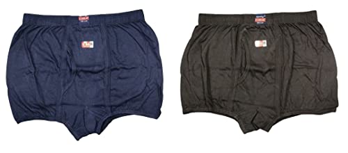 Image of The Tinge Men's Solid Kwality Ciba Trunk Inner Elastic for Men|Men's Underwear Trunk (Pack of 2)